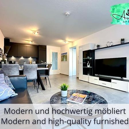 Auszeit Apartment Deluxe Am Uferpark - Nur 100 M Bis Zum Bodensee, Direkt Am Bodenseeradweg, 2 Schlafzimmer, 2 Sonnenbalkone, Schnelles Wlan, Kostenloser Tiefgaragenstellplatz, Fuer Bis Zu 4 Personen Friedrichshafen Buitenkant foto